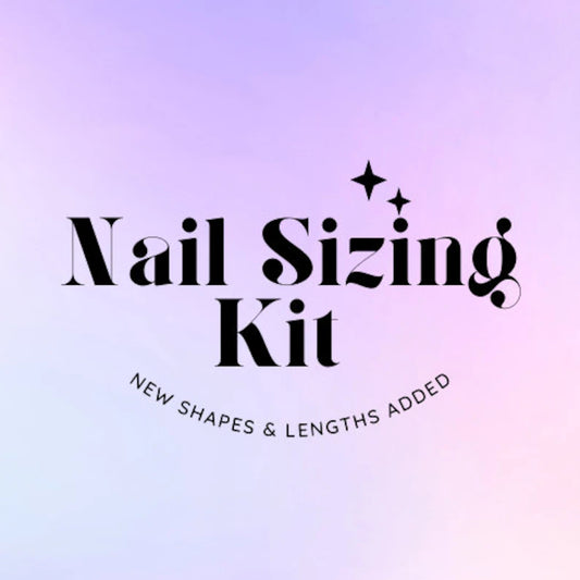1 Nail Sizing Kit | Press On Nails| Custom Nails| Press On Sizing Kit|